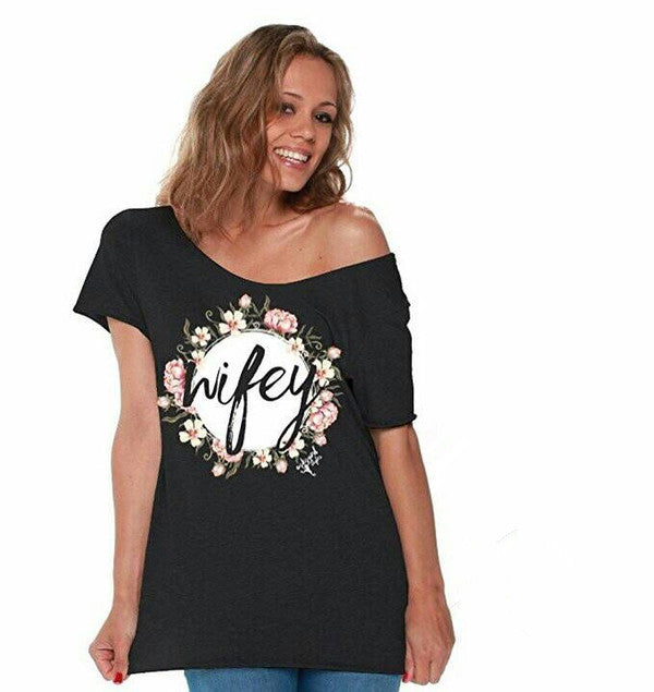 Floral Print T-Shirt - Social Blingz