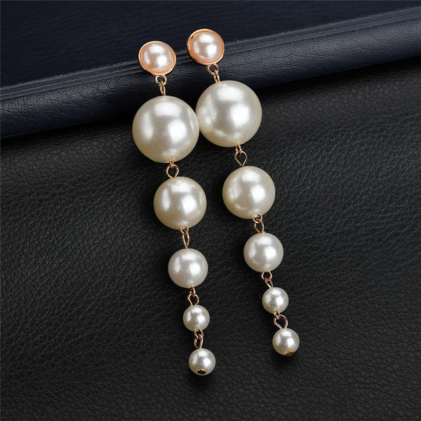 Pearls Earrings - Social Blingz