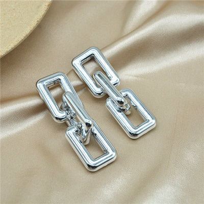 Chunky Link Chain Earrings